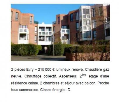 Exemple d annonce immobiliere etiquette dpe presse