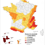 Risques sismiques en France carte et zonage ERP