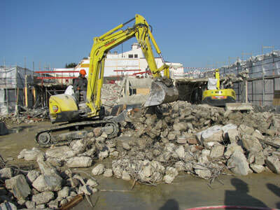 Diagnostic dechets demolition