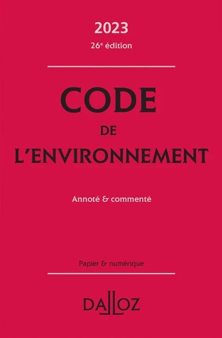 Code de l'environnement pollution des sols