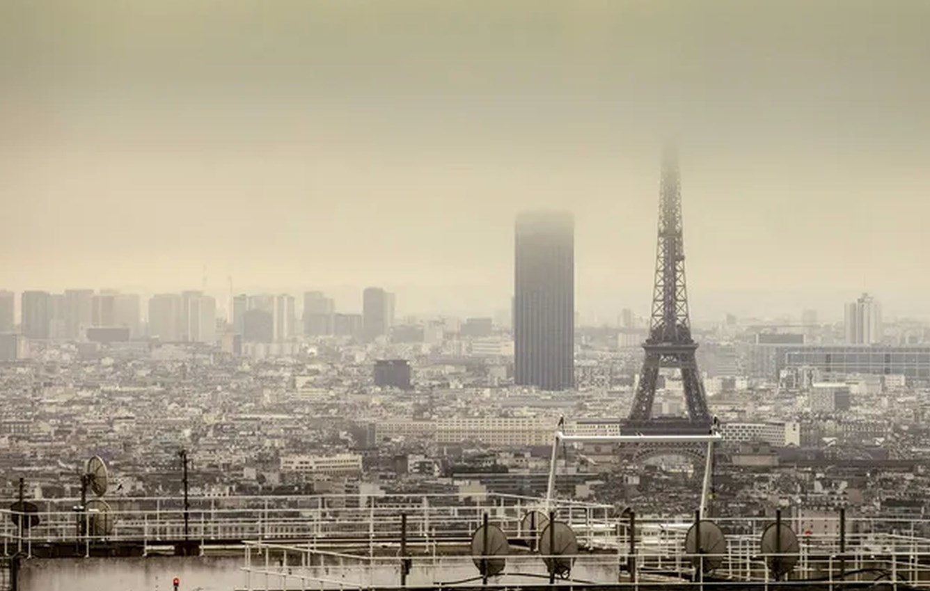 Pollution des sols et de l'air a Paris