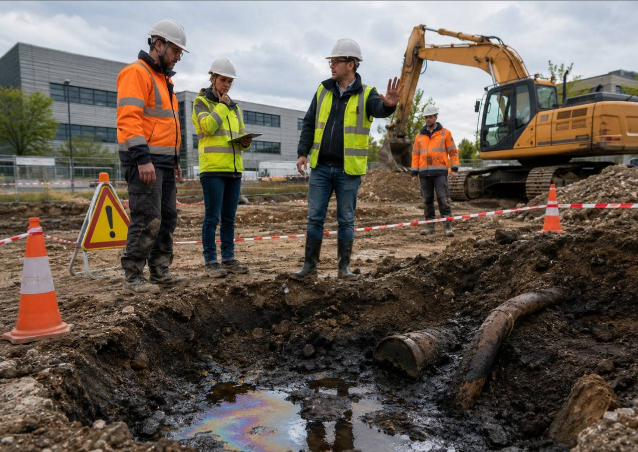Vente d’un ancien site industriel et information de l’acheteur Découverte d'une pollution des sols
