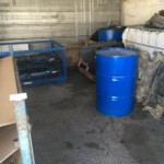 Tâches au sol sur dalle Tâches au sol sur dalle